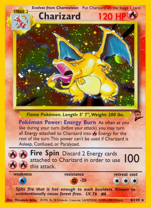 Base Set Charizard 4/102 — PSA 9