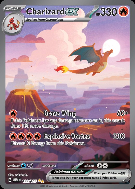 Charizard ex 199/165 — PSA 10
